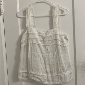 J. Crew linen top